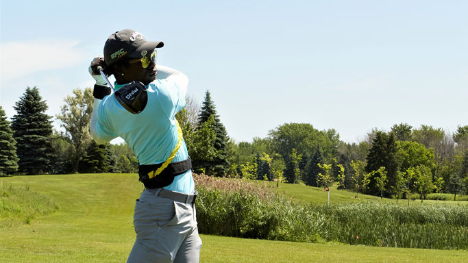 Pro Golfer Zaire Odle